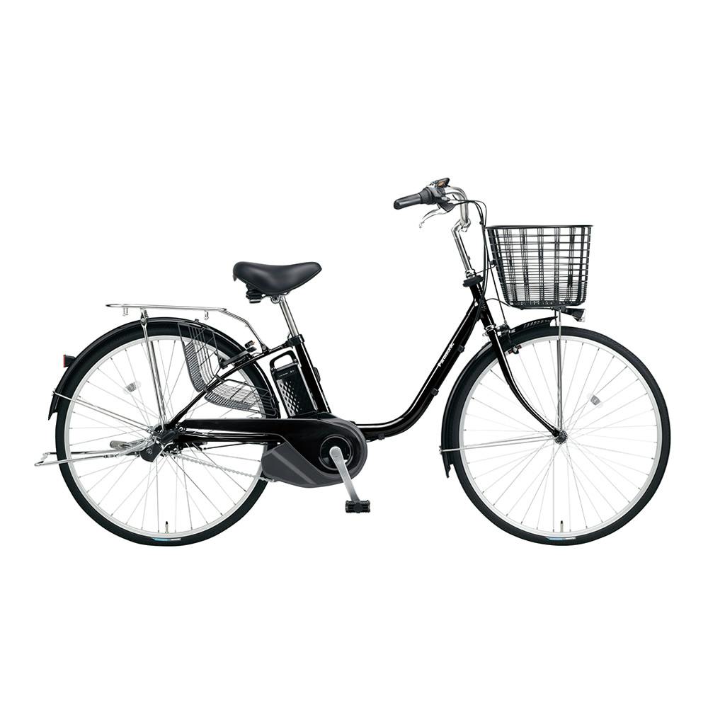 【自転車】《パナソニック》電動アシスト自転車 ビビYX 26インチ 内装3段 オニキスブラック