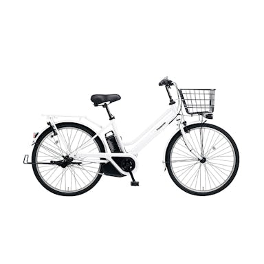 【自転車】《パナソニック》24年モデル 電動アシスト自転車 ティモ・S 26インチ 内装3段 ファインホワイト
