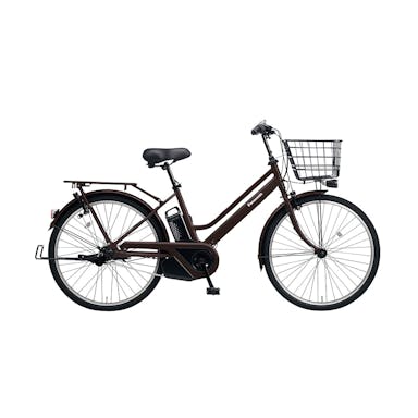 【自転車】《パナソニック》24年モデル 電動アシスト自転車 ティモ・S 26インチ 内装3段 モカブラウン