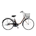 【自転車】《パナソニック》電動アシスト自転車 特注ビビYX シングル 26インチ アースブラウン