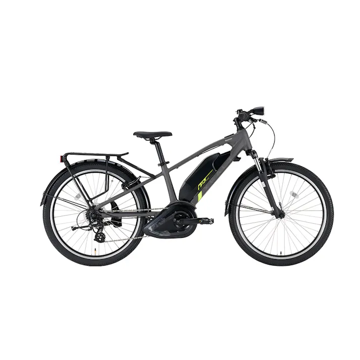 【自転車】電動アシスト自転車 XEALT SJF ゼオルト エスジェイエフ 24インチ 外装7段 マットブラウニッシュブラック