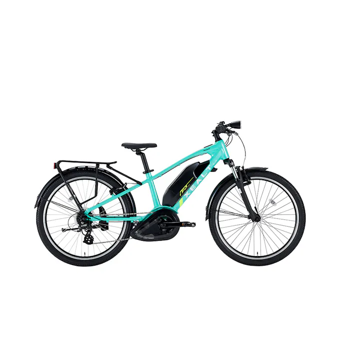 【自転車】電動アシスト自転車 XEALT SJF ゼオルト エスジェイエフ 24インチ 外装7段 ジェイドパールグリーン