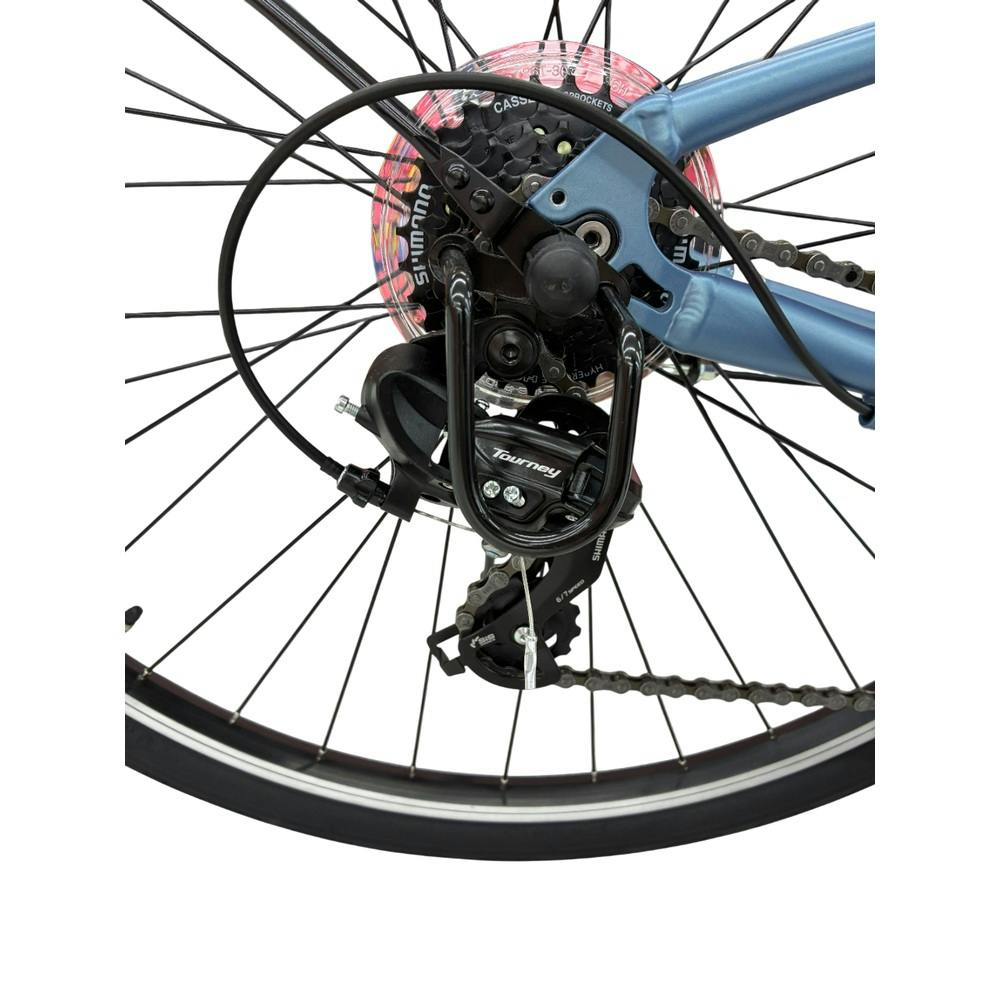 自転車】電動アシスト自転車 VELOSTAR ベロスター 700 外装7段 ブルー