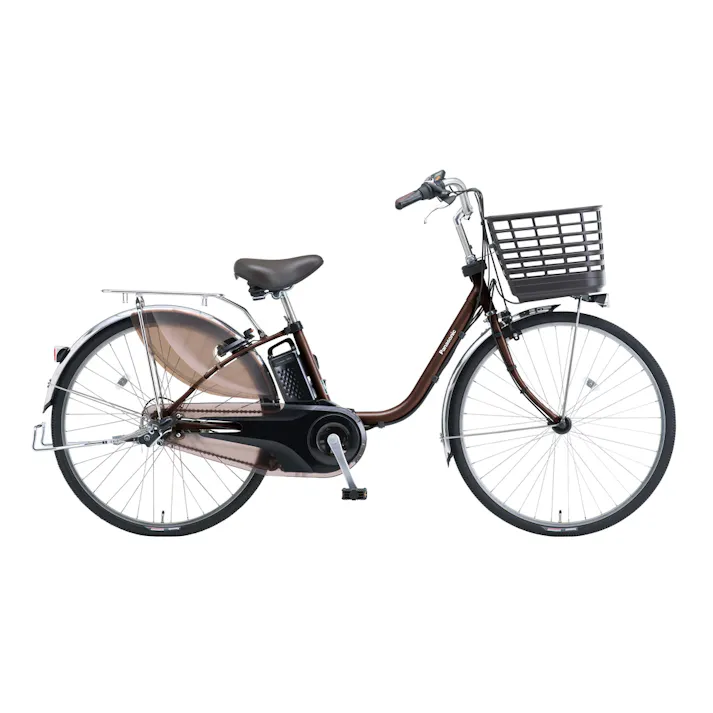 【自転車】電動アシスト自転車 ViVi・DX ビビ・DX 26インチ 内装3段 アースブラウン