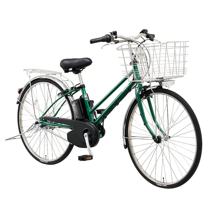 【自転車】電動アシスト自転車 ティモ・DX Timo・DX 27インチ 内装5段 マウンテングリーン