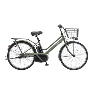 【自転車】電動アシスト自転車 ティモ・S Timo・S 26インチ 内装3段 マットオリーブ