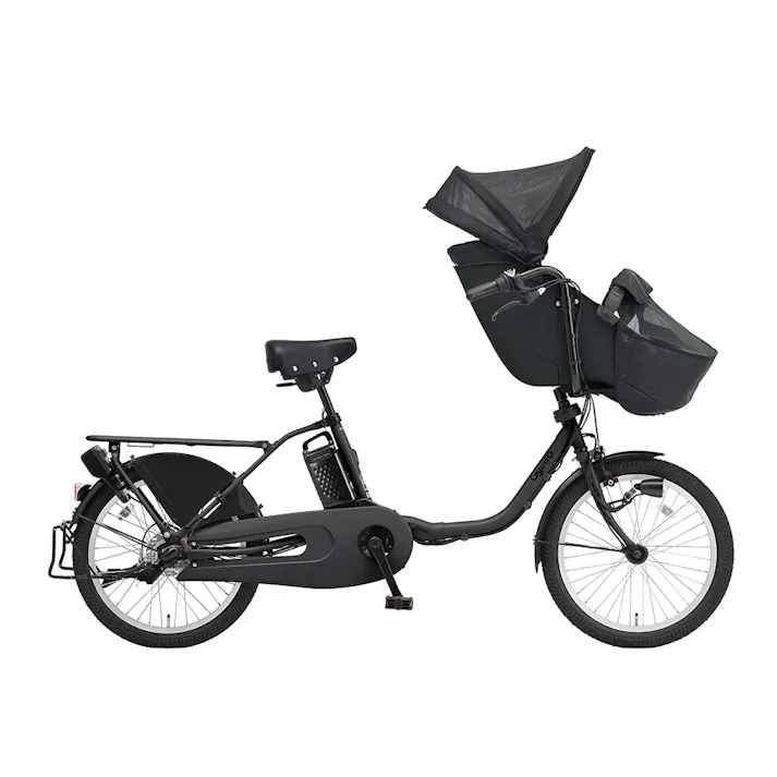 【自転車】電動アシスト自転車 Gyutto ギュット・クルーム・EX 20型 内装3段 マットスモークグレー