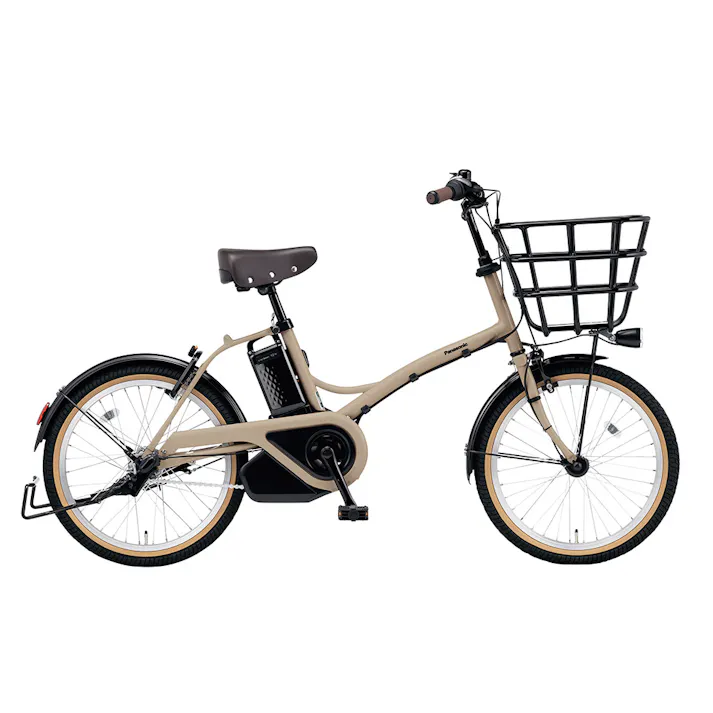 【自転車】電動アシスト自転車 GLITTER グリッター 20型 内装3段 マットオーツベージュ