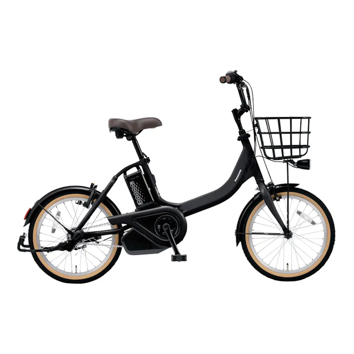 【自転車】電動アシスト自転車 ビビ S ViVi S 18インチ 内装3段 マットジェットブラック