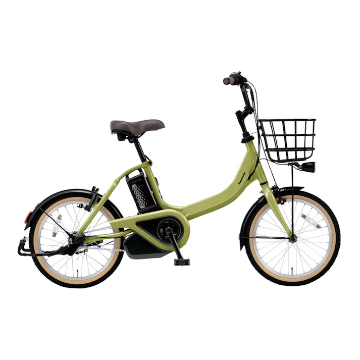 【自転車】電動アシスト自転車 ViVi・S ビビ・S 18インチ 内装3段 グラスグリーン