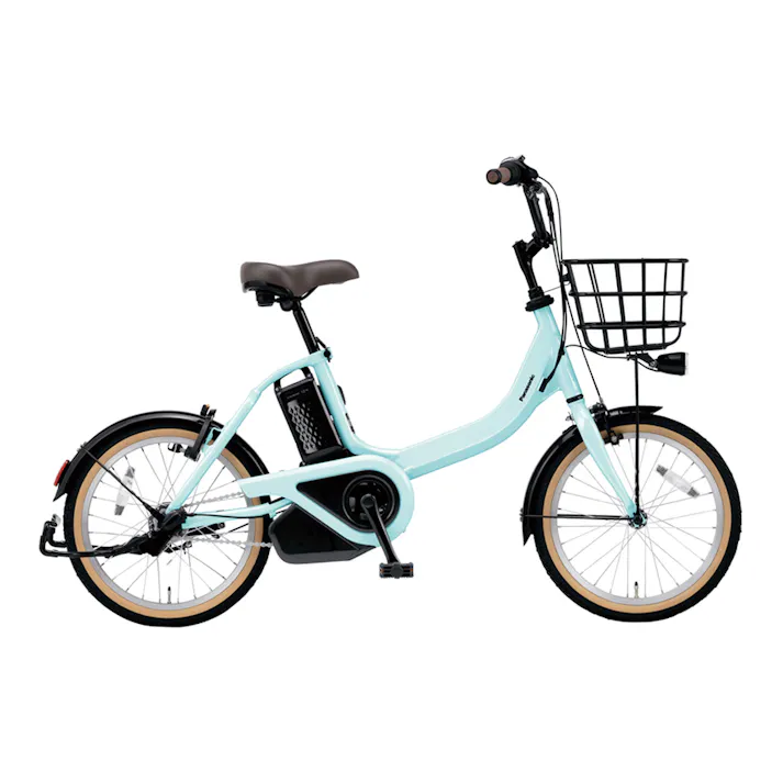 【自転車】電動アシスト自転車 ViVi・S ビビ・S 18インチ 内装3段 ペールアクアブルー