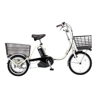 【自転車】電動アシスト自転車 ViVi・ライフ ビビ・ライフ 18/16インチ 内装3段 ホワイト(販売終了)