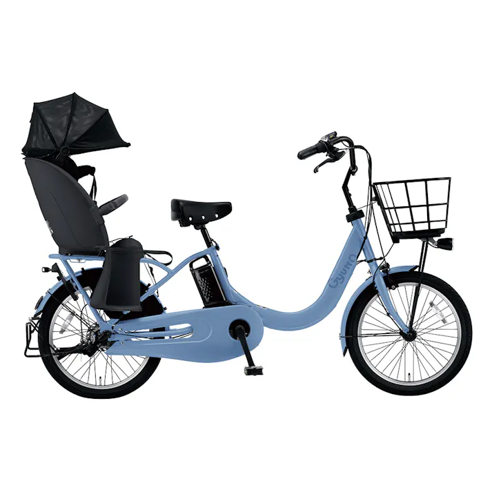 【自転車】電動アシスト自転車 Gyutto ギュット・クルームR・DX 20型 内装3段 ホリゾンブルー