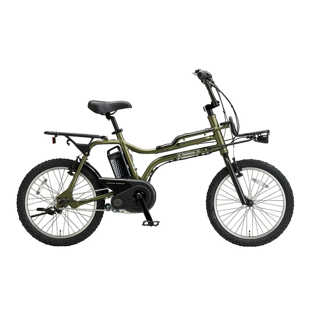 電動アシスト自転車 オリーブグリーン 20インチ 25年モデル 電動アシスト自転車 EZ 20インチ 内装3段 FZ032 G2