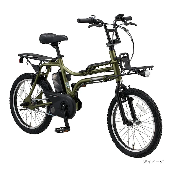【自転車】電動アシスト自転車 EZ 20インチ 内装3段 FZ032T ヌバックブラウン