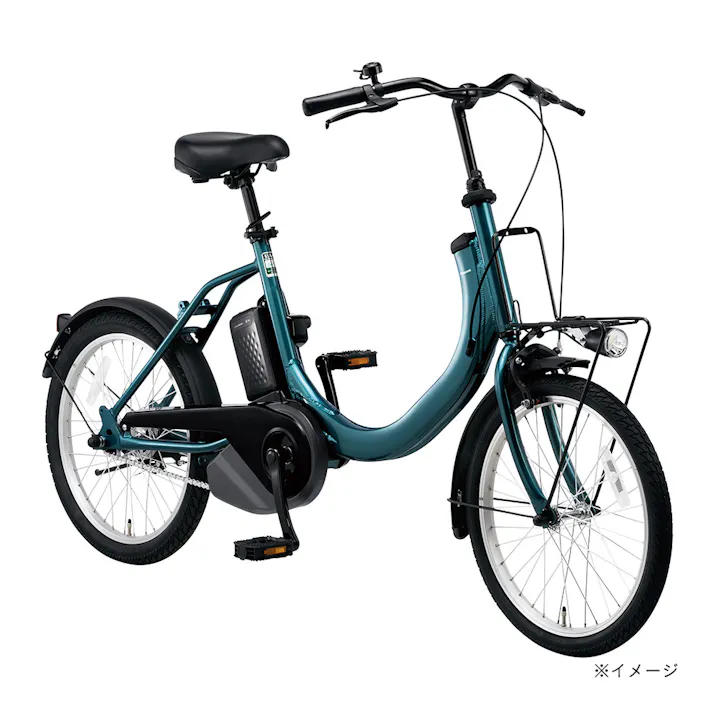 【自転車】25年モデル 電動アシスト自転車 SW 20インチ FSW012N ブルーイッシュグリーンメタリック