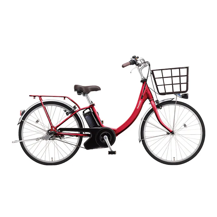 【自転車】電動アシスト自転車 ViVi・SL ビビ・SL 24インチ 内装3段 FSL435R R:ソニックローズレッド