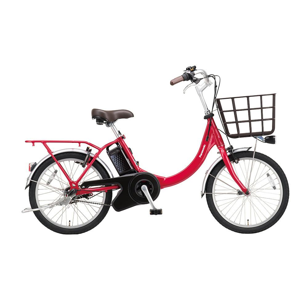 【自転車】電動アシスト自転車 ViVi・SL ビビ・SL・20 20インチ 内装3段 FSL034 R：ソニックローズレッド