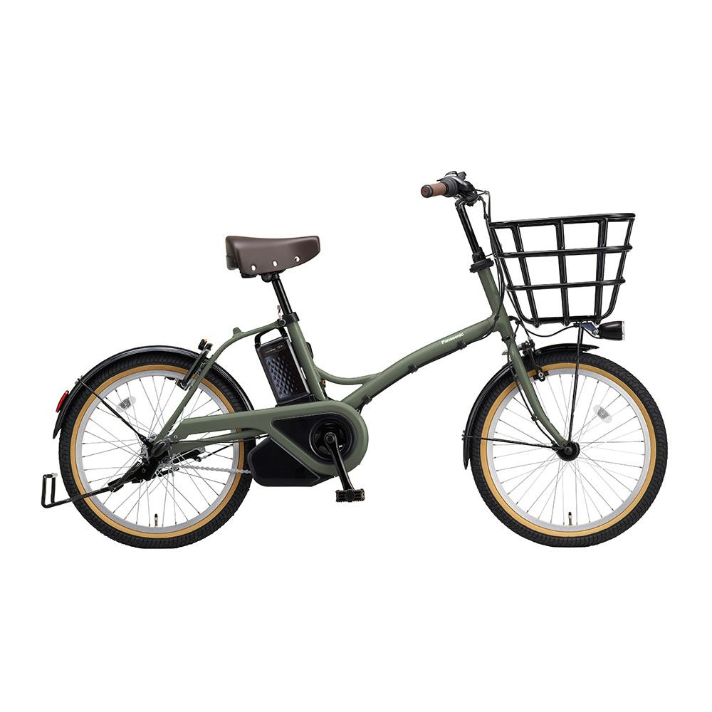 【自転車】26年モデル 電動アシスト自転車 GLITTER グリッター 20インチ 内装3段 FGL033 艶消し G：マットオリーブ