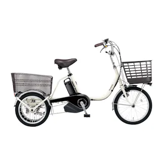 【自転車】26年モデル 電動アシスト自転車 ViViライフ ビビライフ 前18 後16 内装3段 BE-FU833 F:フェザーホワイト