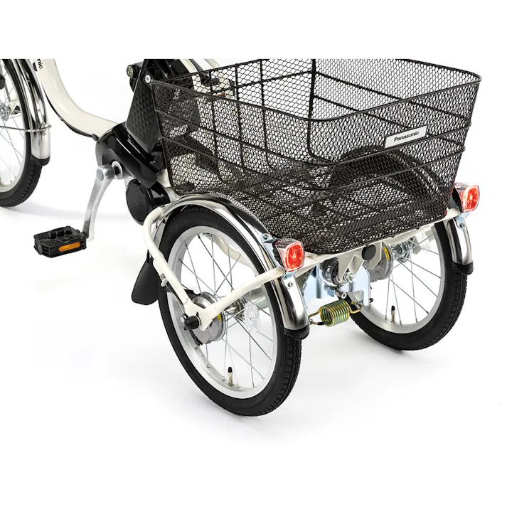 【自転車】電動アシスト自転車 ViViライフ ビビライフ 前18 後16 内装3段 FU833F F:フェザーホワイト