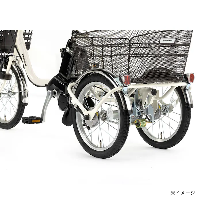 【自転車】電動アシスト自転車 ViViライフ ビビライフ 前18 後16 内装3段 FU833V V:Pファインブルー