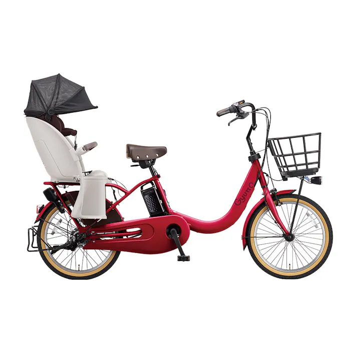 【自転車】電動アシスト自転車 Gyutto ギュット・クルームR・EX 20インチ 内装3段 FRE035 R:カンパリレッド