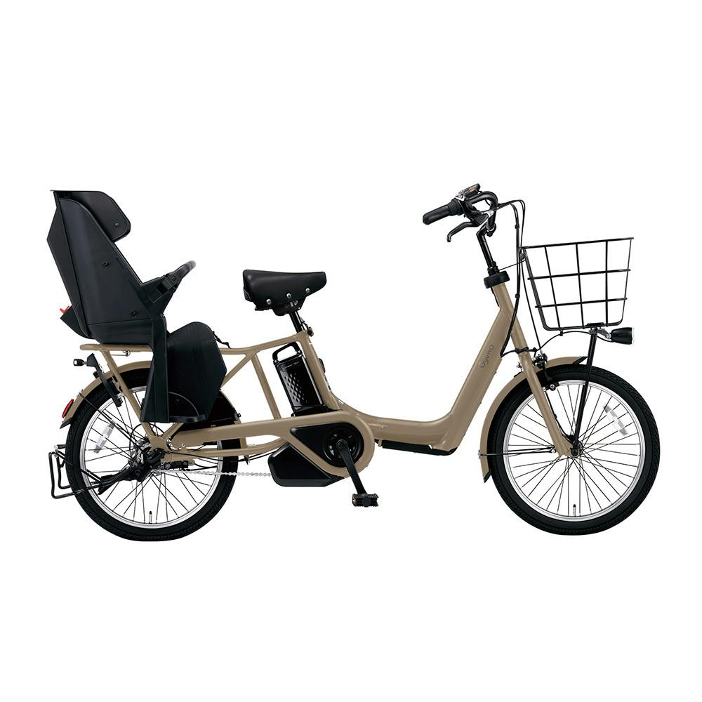 【自転車】26年モデル 電動アシスト自転車 Gyutto ギュット・アニーズ・DX・押し歩き 20インチ 内装3段 FAW032 艶消し マットダークオリーブ