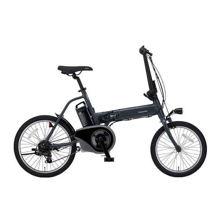 【自転車】26年モデル 電動アシスト自転車 折りたたみ オフタイム OFF TIME 前18/後20 外装7段 FW072 N:マットグラファイトグレー