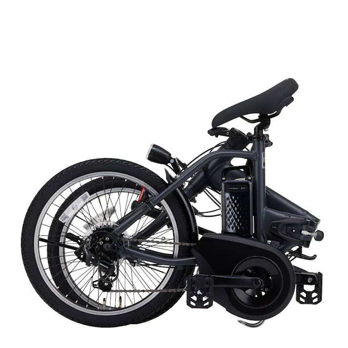【自転車】26年モデル 電動アシスト自転車 オフタイム OFF TIME 前18/後20 外装7段 FW072 Y:デザートイエロー×マットジェットブラック