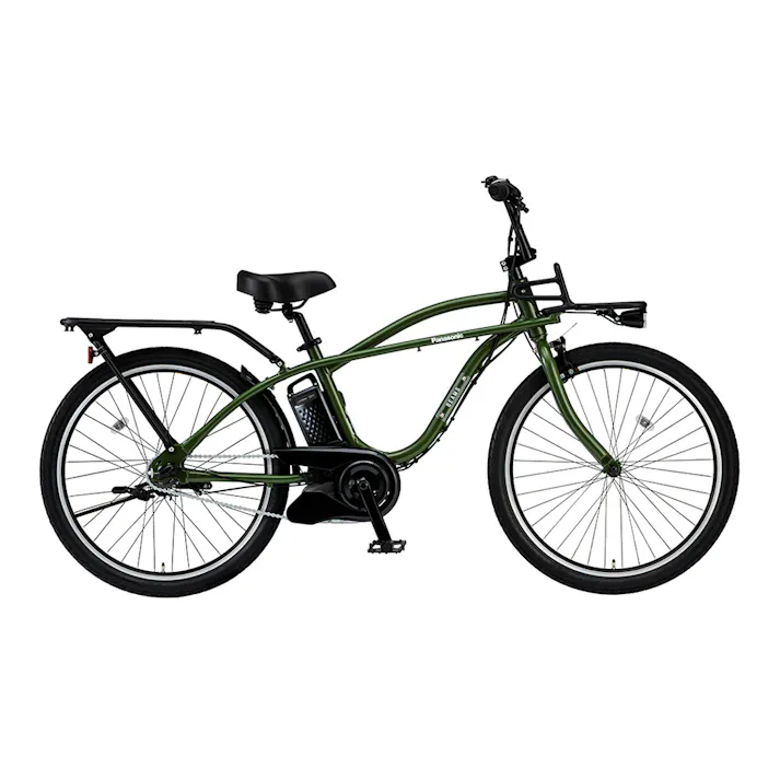 【自転車】26年モデル 電動アシスト自転車 BP02 26インチ 内装3段 1FZC632 G:グリーン