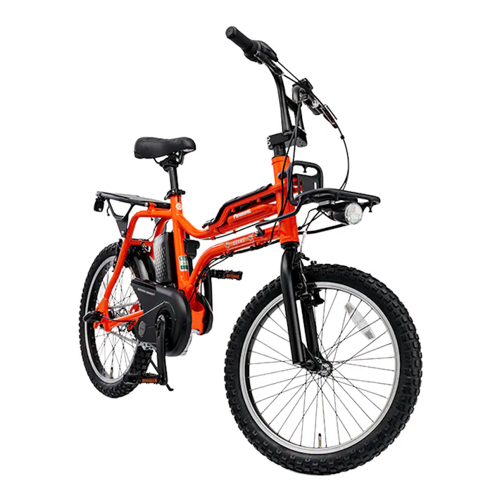 【自転車】26年モデル 電動アシスト BP01 EZ 20インチ 内装3段 1FZ032 K:オレンジ