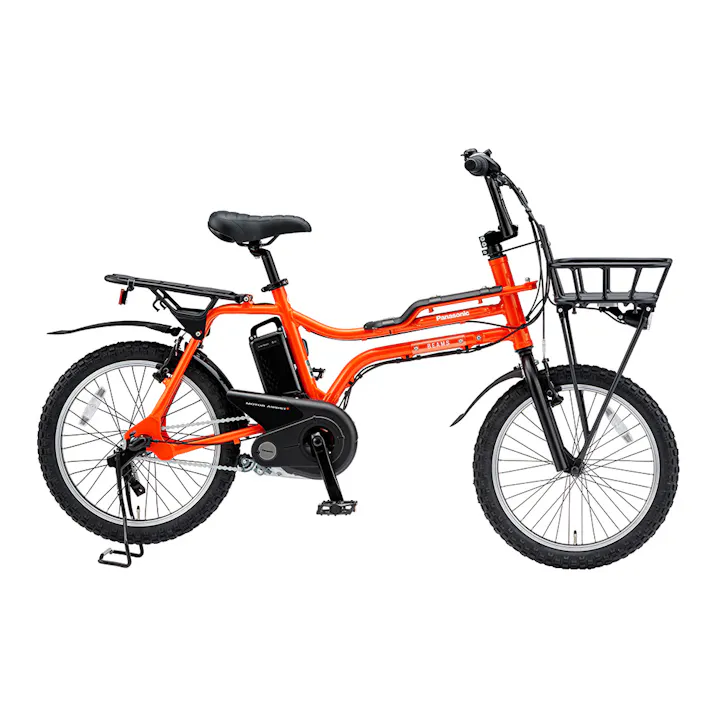 【自転車】26年モデル 電動アシスト BP01 EZ 20インチ 内装3段 1FZ032 K:オレンジ