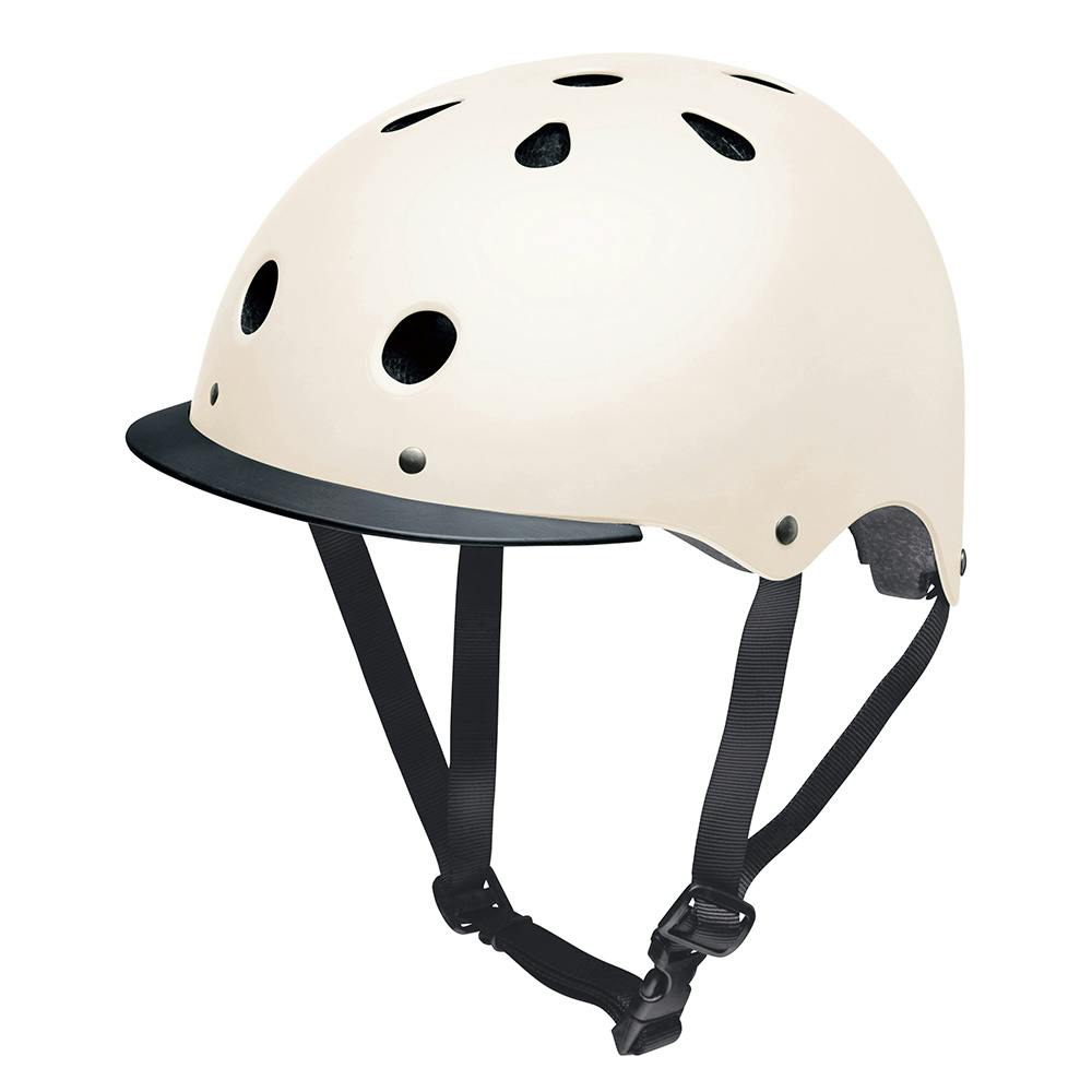 自転車用ヘルメット マットオフホワイト M/L NAY024 | 自転車用