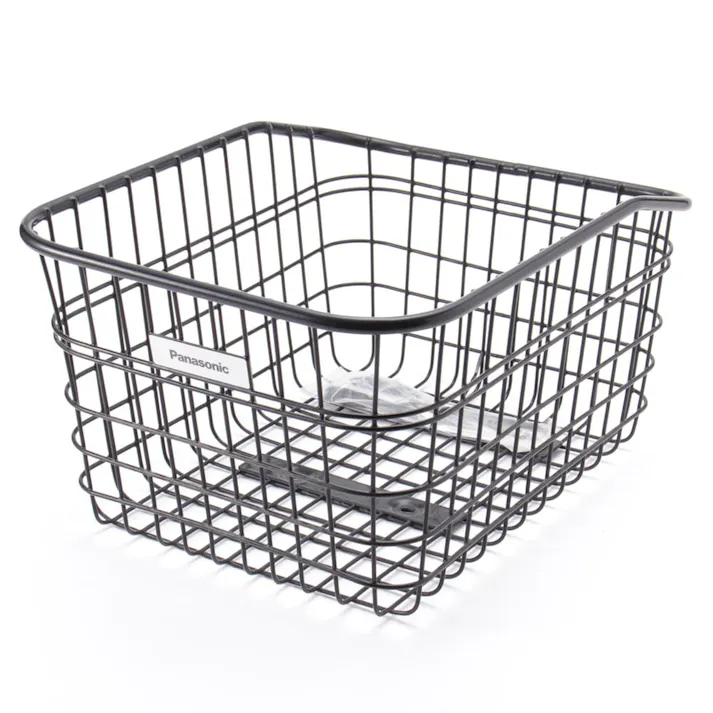 パナソニック 自転車 リヤバスケット ブラック SCB215 YD-2858