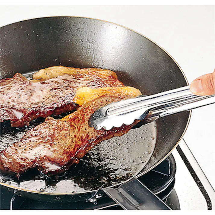 【CAINZ-DASH】日本メタルワークス 抗菌万能トング中 K02600008010【別送品】