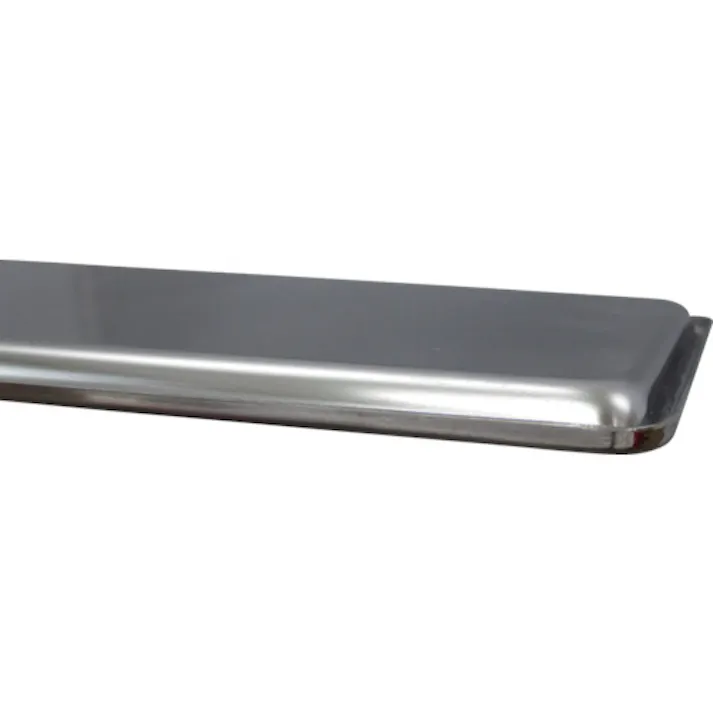 【CAINZ-DASH】日本メタルワークス 長方形浅バット渕巻き無し 大 J02300000250【別送品】