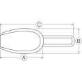 【CAINZ-DASH】日本メタルワークス 抗菌スコップ特大 K02600000020【別送品】