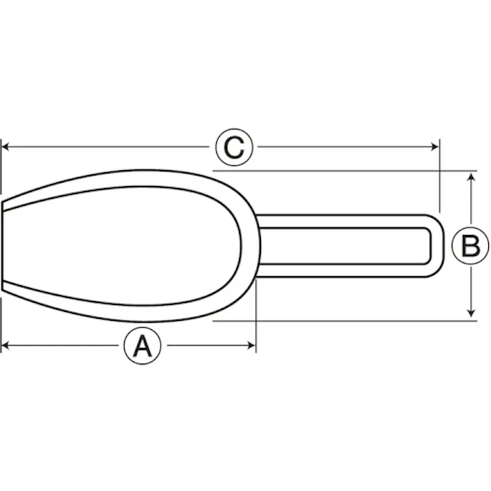【CAINZ-DASH】日本メタルワークス 抗菌スコップ特大 K02600000020【別送品】