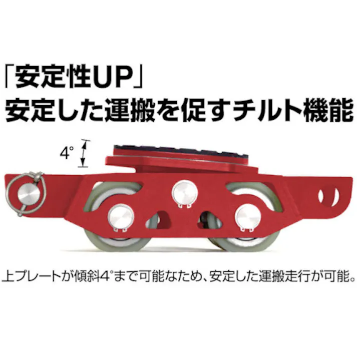 【CAINZ-DASH】今野製作所 スマートドーリー 5トン SD-50F【別送品】