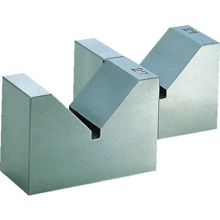 【CAINZ-DASH】ユニセイキ 焼入Vブロック 75mm HV-75【別送品】