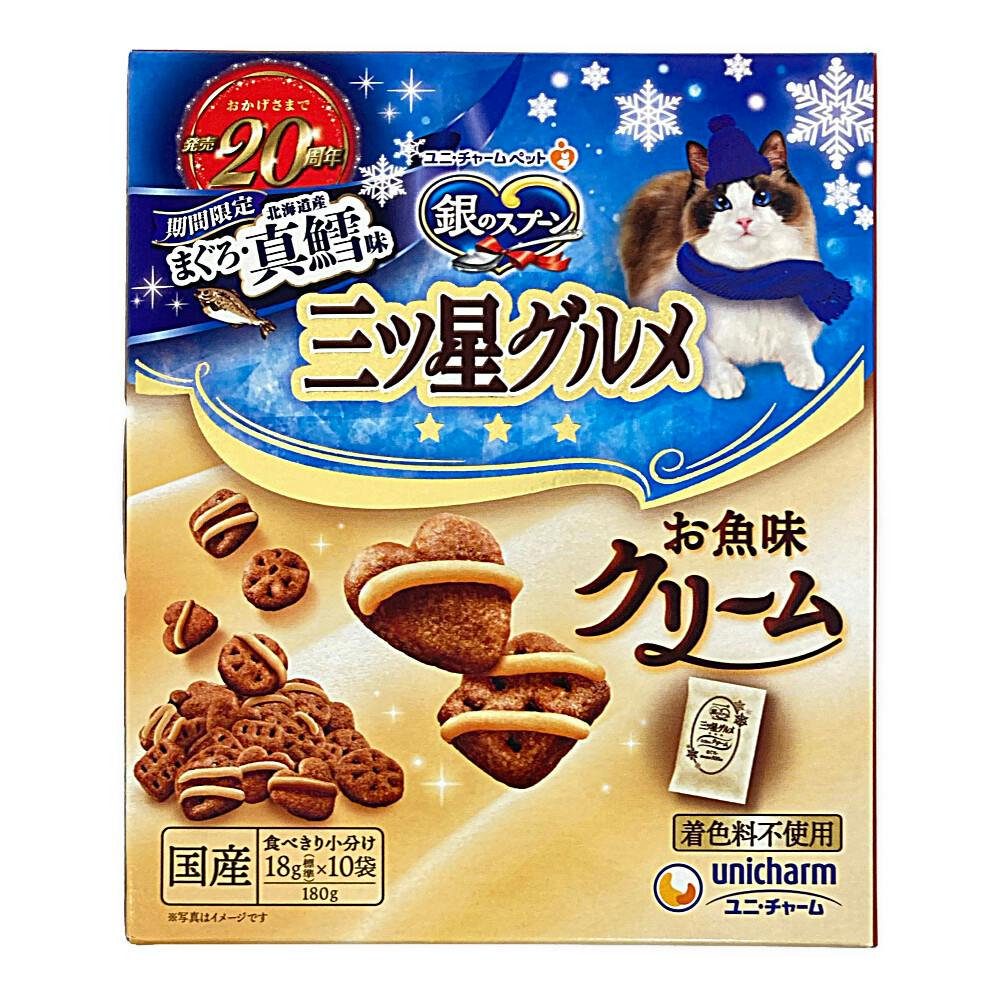 三ツ星グルメ お魚味クリーム 真鱈 24冬 180g | キャットフード 通販