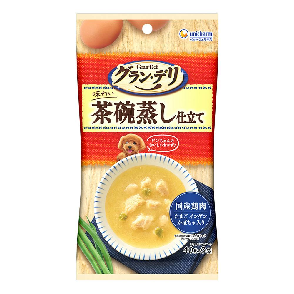 グラン・デリ パウチ 茶碗蒸し仕立て 40g×3袋