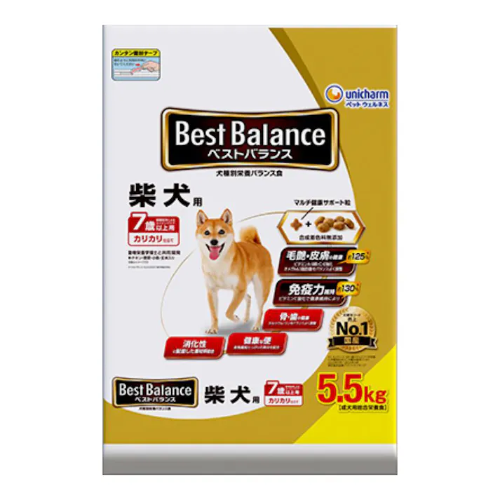 ベストバランス カリカリ 柴犬7歳以上用 5.5kg