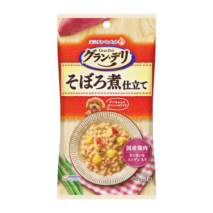 グラン・デリ パウチ そぼろ煮仕立て 40g×3個