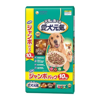 愛犬元気 ささみ・ビーフ・野菜入り 10kg