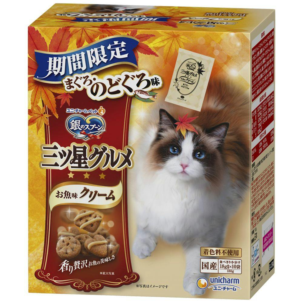 三ツ星グルメ お魚味クリーム のどぐろ 23秋 180g | ペット用品（猫