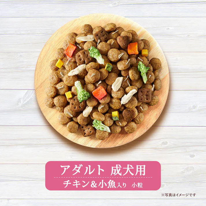 グラン・デリ フレシャス アダルト 成犬用 チキン&小魚入り 1kg