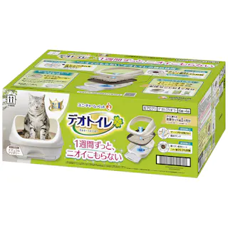 ユニ・チャーム デオトイレ ハーフカバー本体セット ナチュラルアイボリー