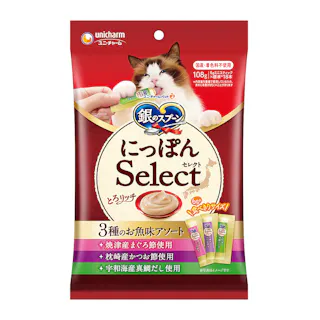 銀のスプーン 三ツ星グルメ とろリッチ 3種のお魚味アソート 108g